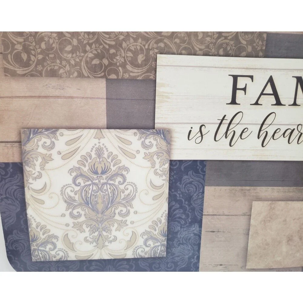 Set of 2 Same Non Clear Plastic Placemats (17